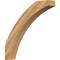 Ekena Millwork 6"W x 34"D x 34"H Thorton Rough Sawn Knee Brace, Western Red Cedar BRC06X34X34THR00RWR - alternate 1